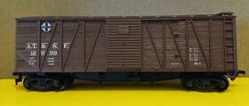 Bx003 Accurail Atsf 4401 O.b Box Steel Door Car