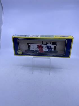 5340p Ahm Ho Scale Spirit Of Ft76 Bicentennial Caboose Freight Train Car