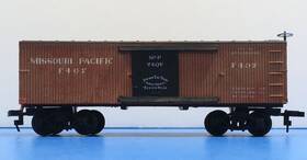 7407 Ahm Ho Scale Inch Missouri Pacific Mp Old Time Freight Train Box Car #4
