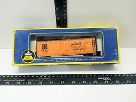 35829 Ahm Ho Scale Ship Santa Fe All The Way 40foot Freight Train Reefer Car Sfrd