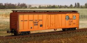 4454-h Ahm Minitrains N Mechanical Reefer Pacific Fruit Express