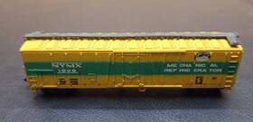 4454g Ahm Minitrains Vintage N Scale New York Central Mechanical Refrigerator Car #4454 G
