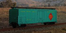 4454l Ahm Minitrains N - Mechanical Reefer Railway Express Agency