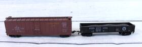 Prr-27294 Ahm Ho Scale Inch Pennsylvania Railroad Cushioned Prr 27294 And Gondola With Coal Load