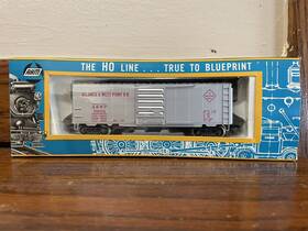 39004 Ahm/rivarossi - Ho Scale 5234 Atlanta And West Point Rr Box Car Ps 1