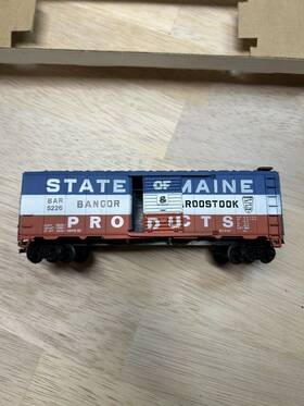 5241d Ahm/rivarossi Ho Scale Bangor And Aroostook Box Car Bar 5226 With
