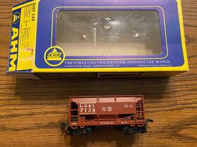 5273-f Ahm/rivarossi 5273 F Ore Hopper Car L.s. And I. 7138 Lake Superior Ishpeming Orig Box