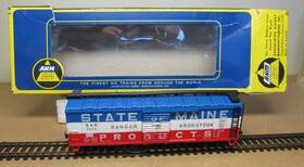 5279h Ahm/rivarossi Vintage Bangor And Aroostock Inch State Of Maine Products #5226 Box Car Ho Scale
