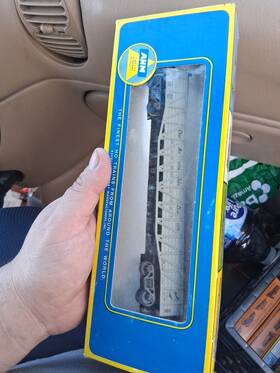 Ahm/rivarossi 5299b Ho Ostx 1908 Ohio Seamless Tube Division 50ft Outside Braced Gondola #5299b
