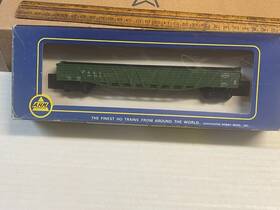 13210 Ahm/rivarossi 5299d Ho Pb And L Erie 50ft Outside Braced Gondola P&le #13210 Mib