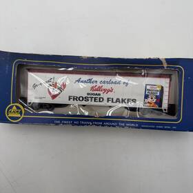 5487b Ahm/rivarossi Tony The Tiger Kelloggs Frosted Flakes Refrigerator Car In Box Ln Ex 5487b Ahm/rivarossi Tony The Tiger Kelloggs Frosted Flakes Refrigerator Car In Box Ln Ex