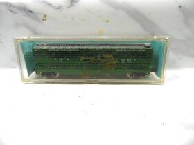 80680 Ahm/rivarossi N Scale Schluderberg Cattle Car Kurdle Train Vintage