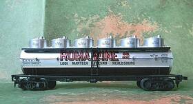 R-706 Ahm/rivarossi 6 Dome Tankcar Roma Wine Lodi Manteca Fresno Healdsburg Rd# Gatx 992 Ho