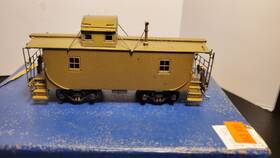X-122 Alco Models Ho Brass Pennsylvania Rr Class N6-b Offset Cupola Cabin Car Caboose