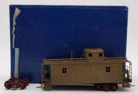 Alco Models X-124 Ho Brass Pennsylvania N6-a Cabin Car/box