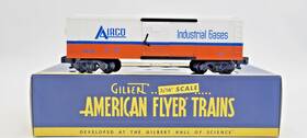 2019071 American Flyer S-gauge Lionel 48387 Airco Industrial Gases Box Car - Nib