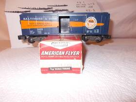 24023 American Flyer #24023 B And O Box Car In Original Collector Quality Lot #x-32