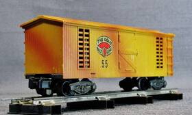 24055 American Flyer No. The Gold Belt Line Ammo Boxcar Gently Used And Stored