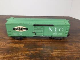 24065 American Flyer New York Central Green Nyc Opening Door Box Car See Pics