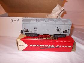 24208 American Flyer 24208/924 #924 Cement Car In Rare #24208 Transition Box Lot #x-4
