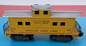 24631 American Flyer Vintage S Gauge #24631 Caboose In Ok Condition