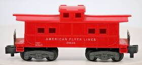 24636 American Flyer Caboose Pike Master 1961-1966 Unpainted With White Letters