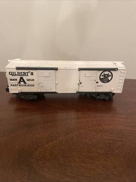 25019 American Flyer S Gilberts Grade A Milk Pasteurized Car Vintage Used