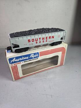 4-9204 American Flyer Southern Hopper With Coal Load Brand New Ob