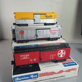 6-48301 American Flyer 4-9700/4-9711/6-48301 3-car Freight Car Set Obs