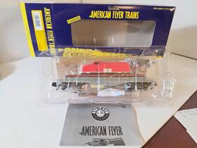 6-49045 American Flyer 49045 Unloading Red Gasoline Car # 915 New Complete