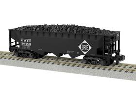 6-44069 American Flyer S Gauge Erie 3-bay Hopper #38489 6-44069 American Flyer S Gauge Erie 3-bay Hopper #38489