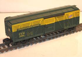 6-47968 American Flyer Chicago North Western 14300 Stock Car Ob Mint S Gauge