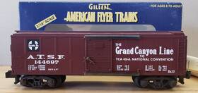 6-48200 American Flyer Grand Canyon Line Atsf Boxcar #144697 S Gauge 1 64 Scale