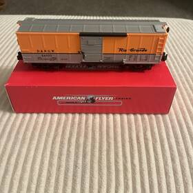 6-48204 American Flyer 1997 Tca Rio Grande Boxcar 54777 S Scale Nos