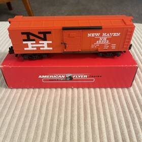 6-48322 American Flyer Amer New Haven Box Car S Gauge