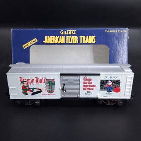 American Flyer 6-48327 S Gauge 1997 Christmas Boxcar #900