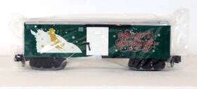 6-48342 American Flyer S Ga Seasons Greetings 2001 Christmas Boxcar- Nib