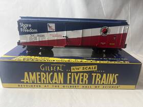6-48348 American Flyer Northern Pacific Np Boxcar Share In Freedom Savings Bonds 6-48348 American Flyer Northern Pacific Np Boxcar Share In Freedom Savings Bonds