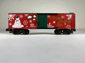 6-48359 American Flyer Christmas Box Car Fthappy Holidaysft Ob 2005