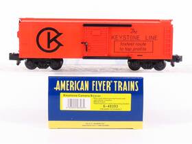 6-48393 American Flyer S Scale Keystone Camera Boxcar Inch The Line
