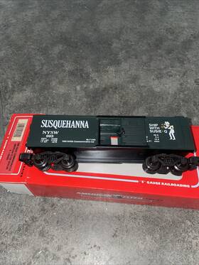 6-48480 American Flyer Boxed 1993 Nasg Inch Susquehanna Box Car #6-48480- Uncataloged