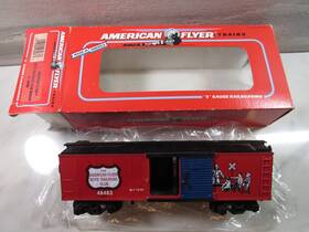6-48483 American Flyer Nib Lionel Trains #6-48483 Boys Railroad Club Boxcar