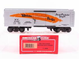 6-48498 American Flyer S Ttos 1996 Wp Western Pacific Feather Box Car #31337