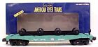 6-48529 American Flyer S Scale New York Central Flatcar With Wheel Load