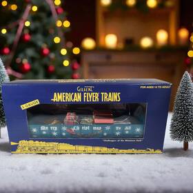 6-48559 American Flyer Gilbert S Gauge Christmas Gondola With Presents Box 3/16