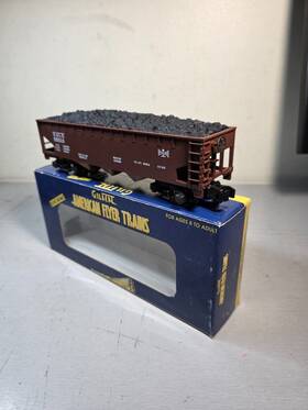 6-48614 American Flyer Bessemer And Lake Erie Hopper With Coal Load Nib