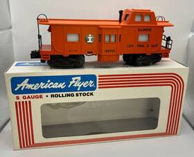 6-48701 American Flyer Estate Find S Gauge Illinois Central Gulf Window Caboose
