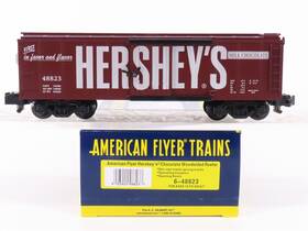 6-48823 American Flyer S Scale Hersheys Chocolate Woodsided Reefer Car #48823