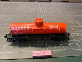 Gatx-24329 American Flyer S Train Orange Hooker Tanker Gatx 24329 1961-65 With Pikemaster Lota