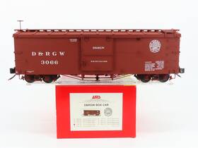Am31-123 Ams Large Scale Drgw Rio Grande Wood Boxcar #3066